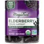 MegaFood - Elderberry Immune Support - 54 Gummies