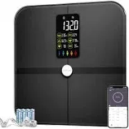 Fitness Scale Smart Body Fat Black Posture F12019LB Extra Large Display 400lb