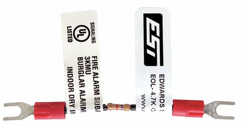 EDWARDS SIGNALING EOL47PK2 EOL Resistor,PK2 16X396