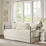 Tuscany 6 Piece Reversible Scalloped Edge Daybed Cover Set