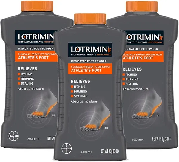 Lotrimin AF Antifungal Deodorant Powder Spray, 4.6 oz