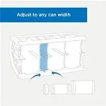 Shelf RELIANCE Cansolidator 20 Can Rotating Canned Food & Soda Storage, USA Made