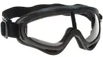 Raider Guide Moto Motorcross Riding Goggles 26-002 Black Frame Clear Lens\xa0New