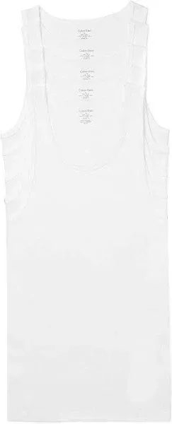 Calvin Klein Men's 3-Pack Cotton Tank