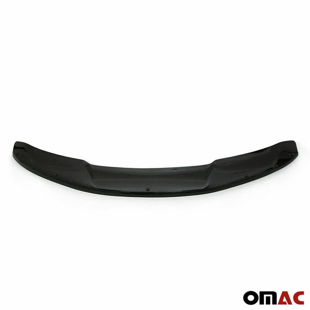 OMAC Front Bug Shield Hood Deflector Guard for Nissan Rogue 2017-2020 Black Smoke 5025202