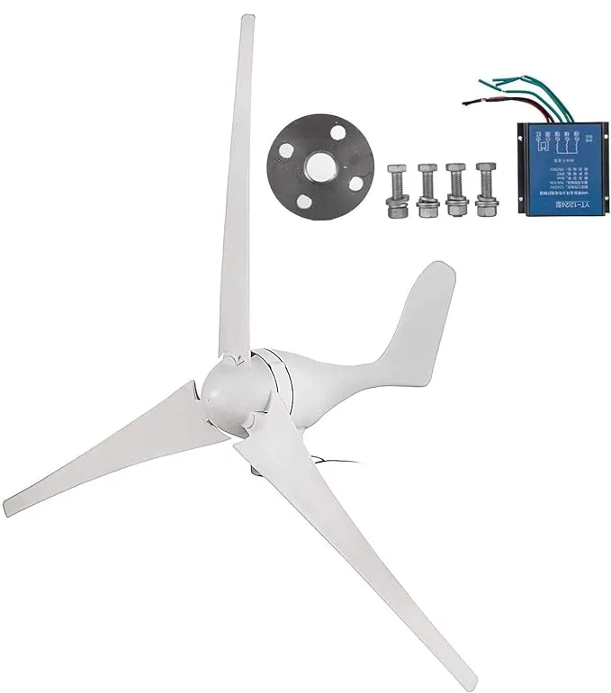 Wind Generator 400W Hybrid Wind Turbine Generator DC 12V Turbine Wind Generat...