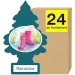 Little Trees Rainshine Air Freshener for Car and Home - 24 pack