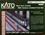 Kato New York Central 20th Century Limited 9 Car Set