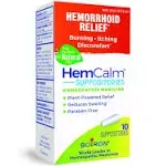 Boiron Hemcalm - 10 Suppositories