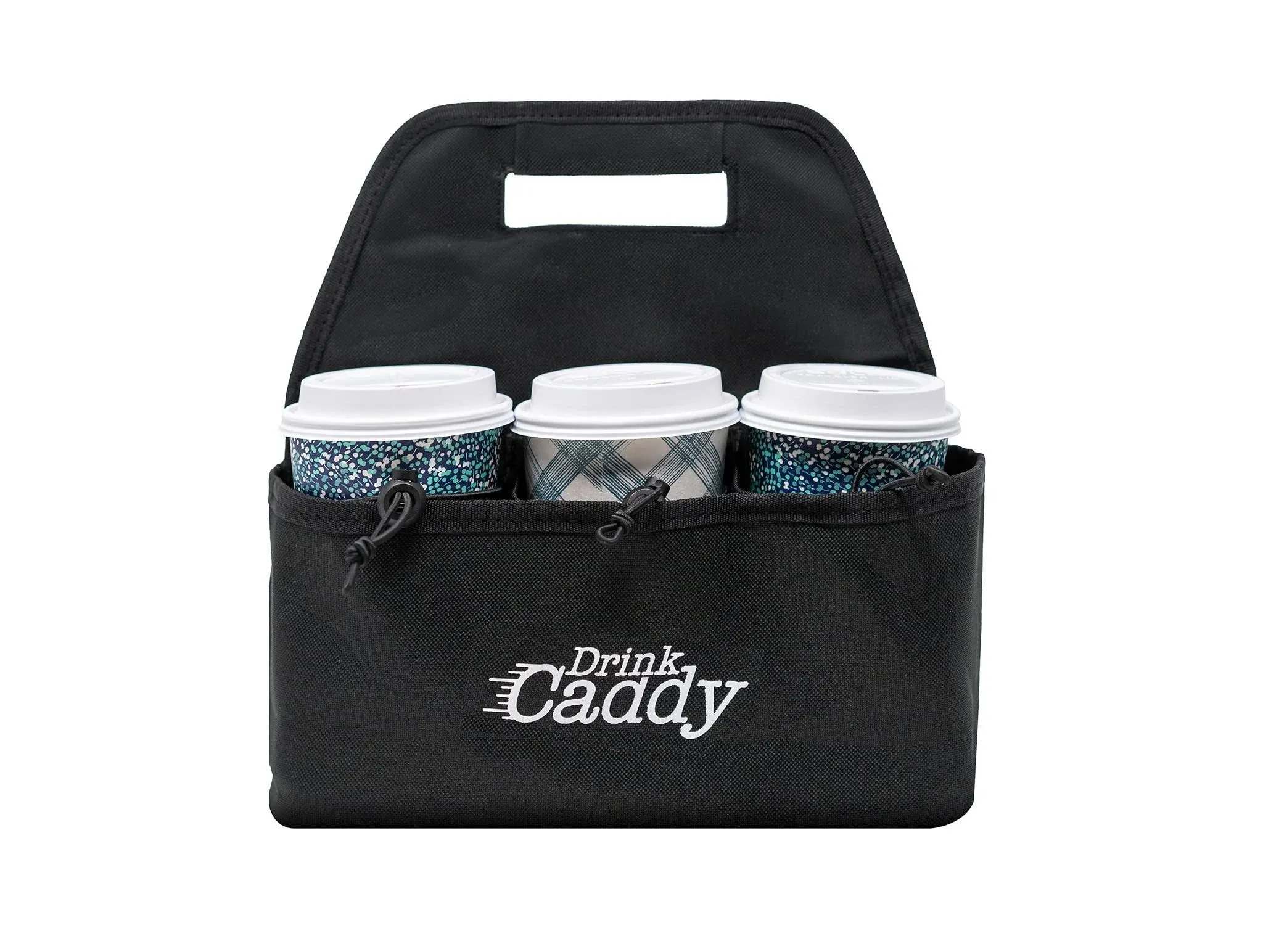 Caddy Mesa Drink Caddy Portable Drink Carrier and Reusable Coffee Cup Holder - 6 ...