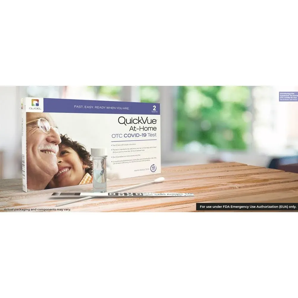 QuickVue At-Home OTC Covid-19 - 2 Test / Kit