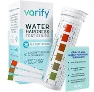 Premium Water Hardness Test Kit - 150 Strips, Fast &amp; Accurate, 0-425 ppm