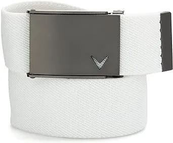 Callaway Men's V Reversible Logo Golf Belt, Chinchilla