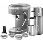 KitchenAid Automatic Milk Frother Attachment Matte Charcoal Gray KESMK4DG NIB