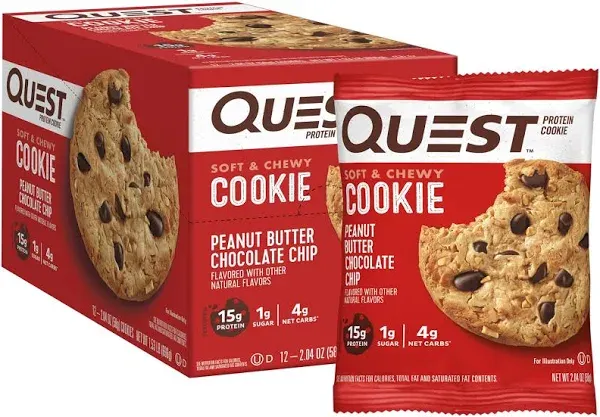 Quest Chocolate Chip Protein Cookie