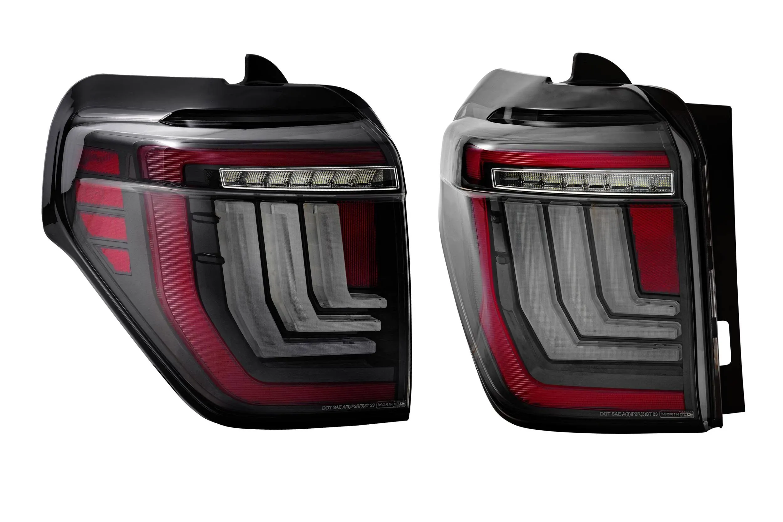 Toyota 4Runner Morimoto xB Black LED Tail Lights