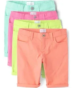 The Children's Place Girls' Sold Skimmer Shorts