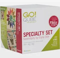 Accuquilt GO! Qube Specialty Set - Serendipity by Edyta Sitar 55783 Quilt