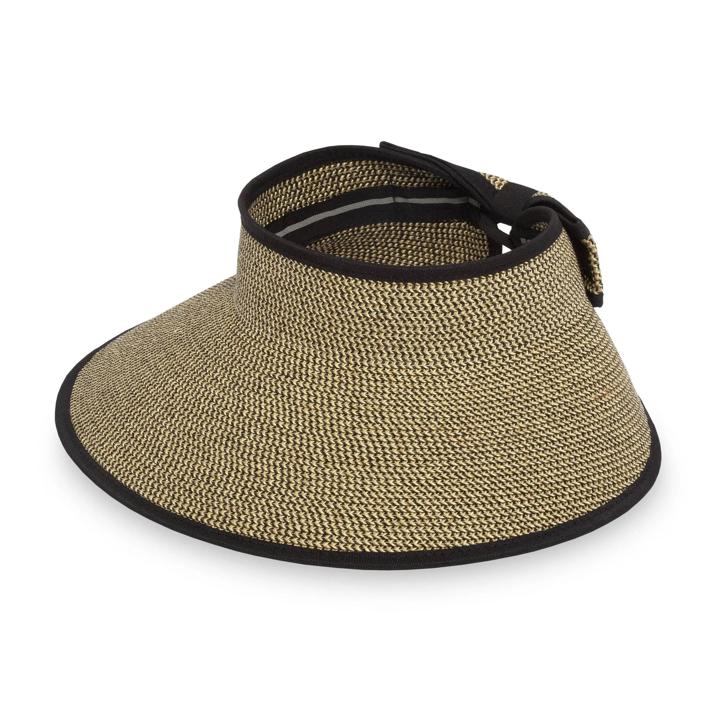 Sunday Afternoons Tweed Visor Velcro Back w/ Bow M/L