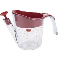 Goodcook Fat Separator, Medium, Clear &amp; Grey