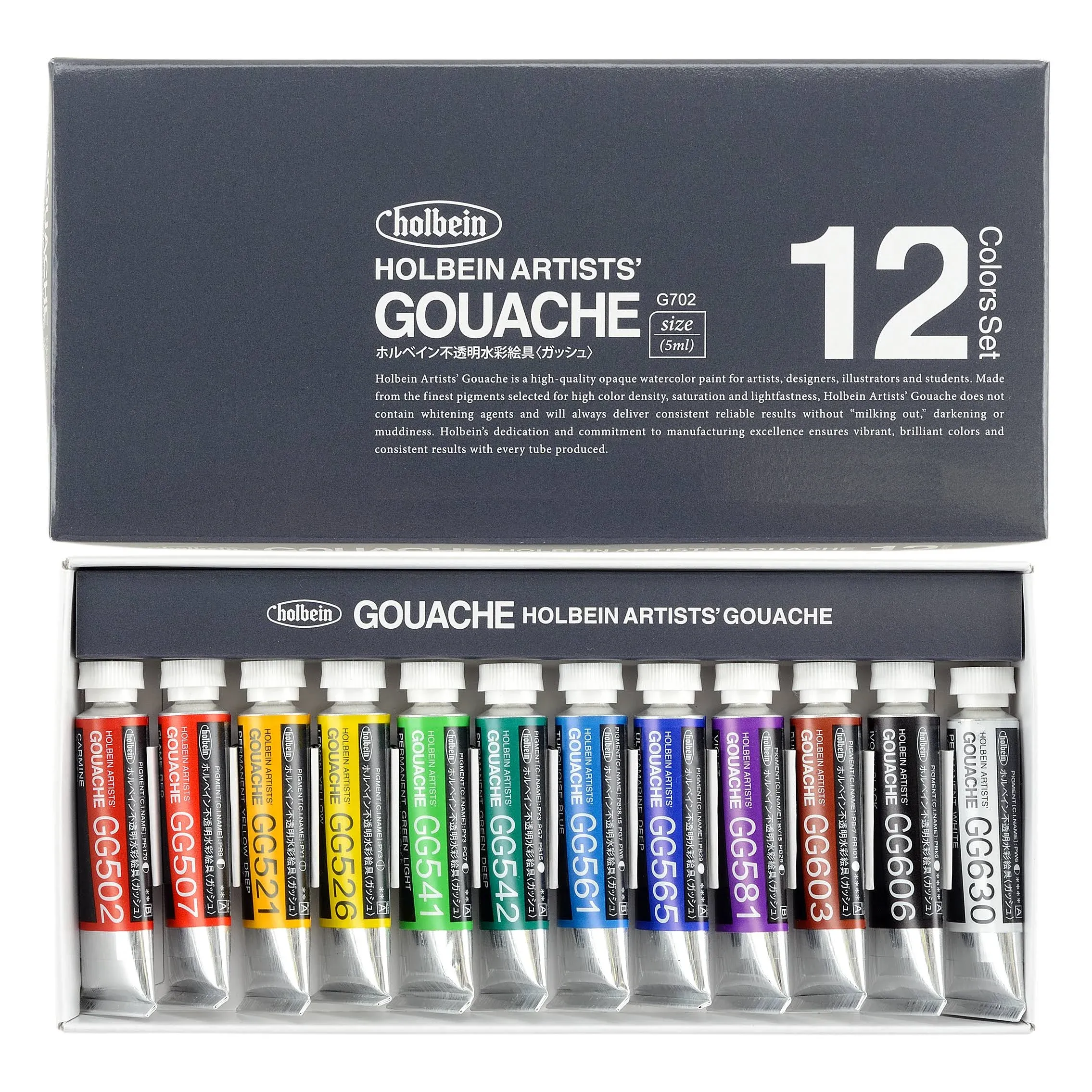 Holbein Artists' Gouache Set