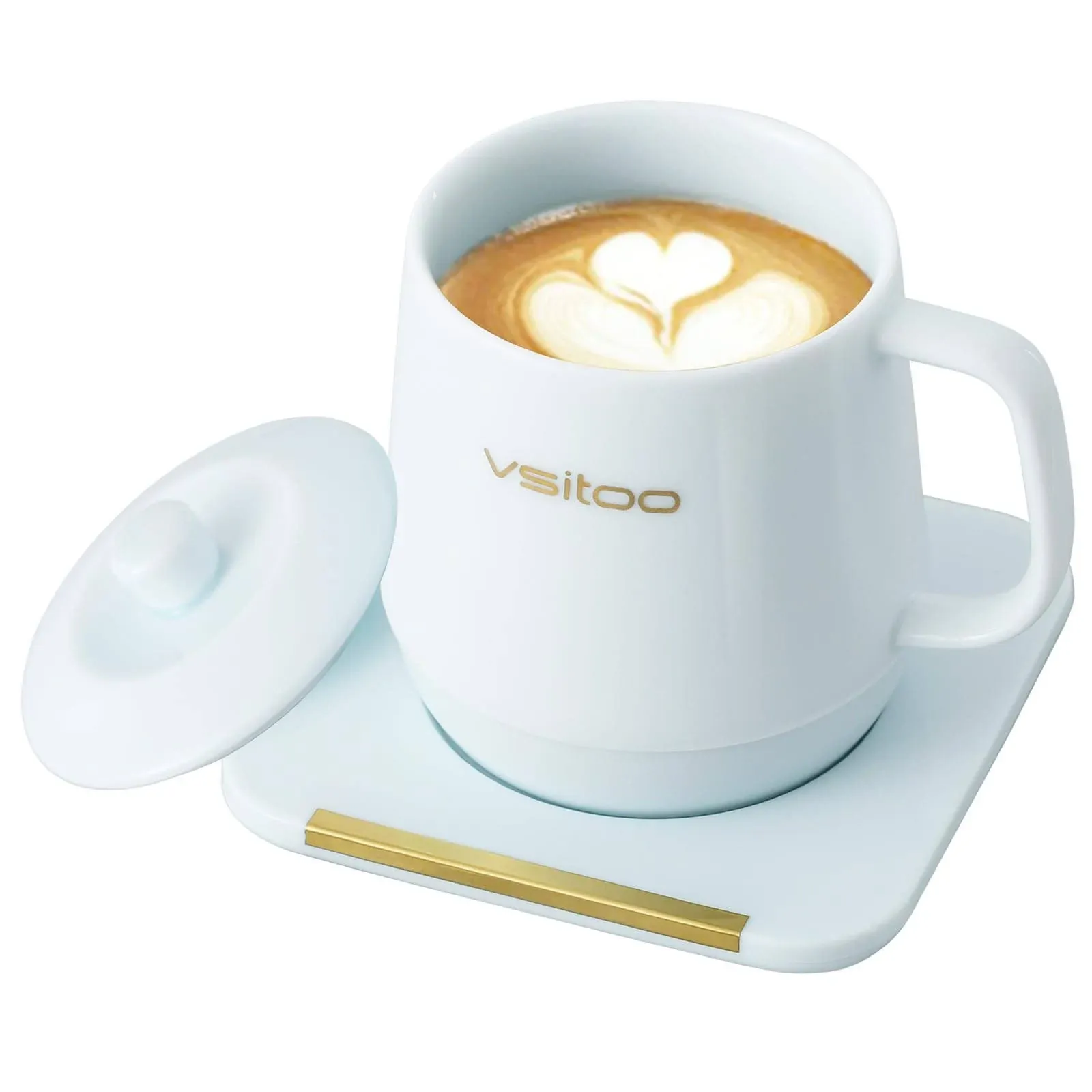 VSITOO Coffee Mug Warmer&MUg Set