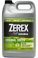 Zerex Original Green Low Silicate 50/50 Prediluted Ready-to-Use Antifreeze/Coo<wbr/>la