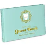 Knock Knock Bathroom Guest Book, Funny Guest Bathroom Book & Gift for Adults, Fill-in-the-Blank Book, 112 Pages