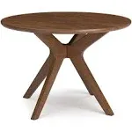 Lyncott - Brown - Round Dining Room Table