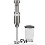 KitchenAid Variable Speed Corded Hand Blender | Contour Silver