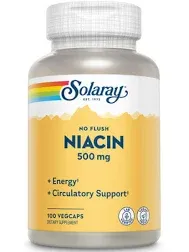 Solaray Niacin No Flush