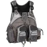 Bassdash Strap Fishing Vest Adjustable for Men and Women, for Fly Bass Fishing and Outdoor Activities