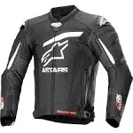 Alpinestars GP Plus R V4 Rideknit Leather Jacket - 56 / Black/White