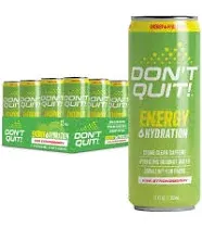 DON'T Quit QUIT Clean Sports Energy