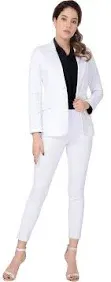 Marycrafts Women&#039;s Business Blazer Pant Suit Set for Work