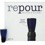 Repour Wine Saver 72-Pack - Wine Preserver and Stopper - Removes Oxygen Keeping