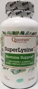 Quantum Health Super Lysine+ Immune System Tabs - 180 count