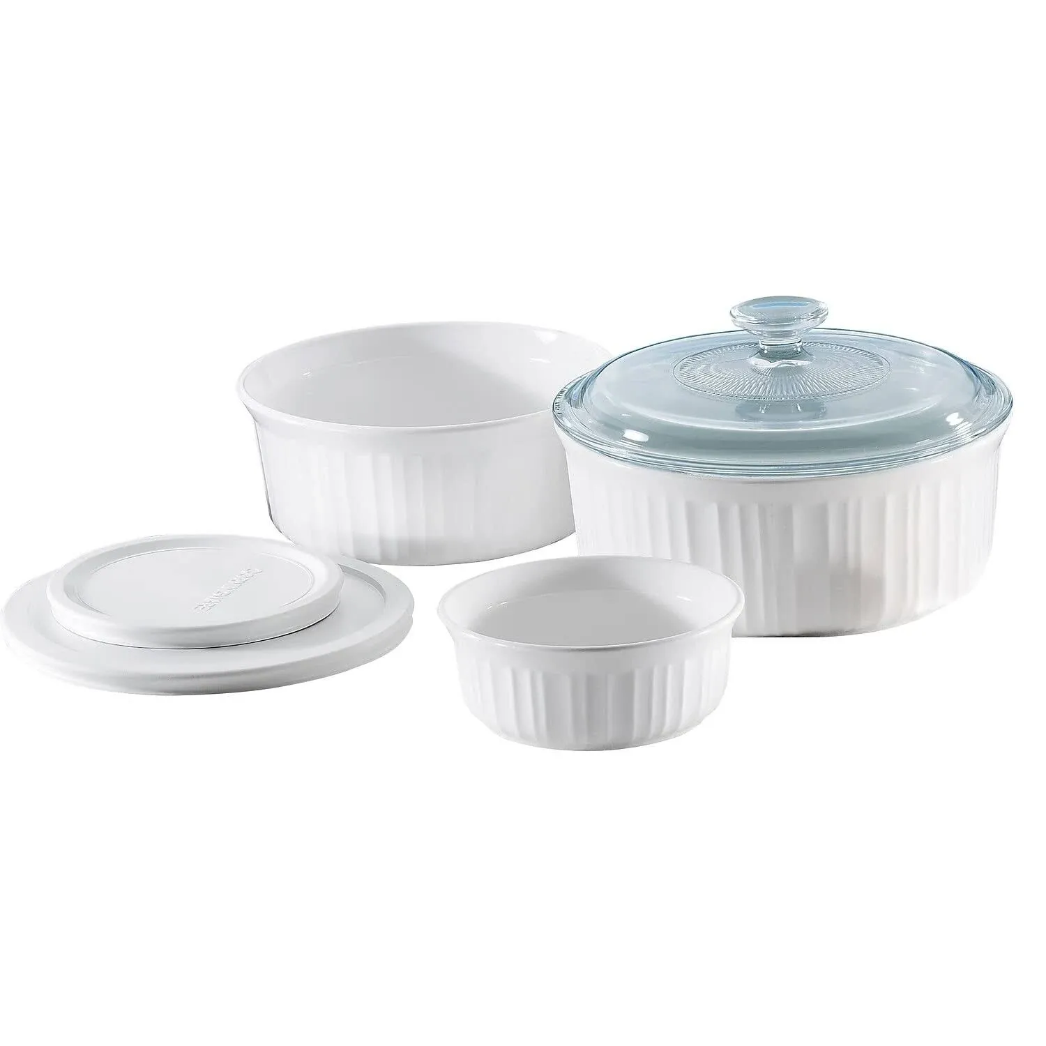 Corningware French White 6 Piece Set