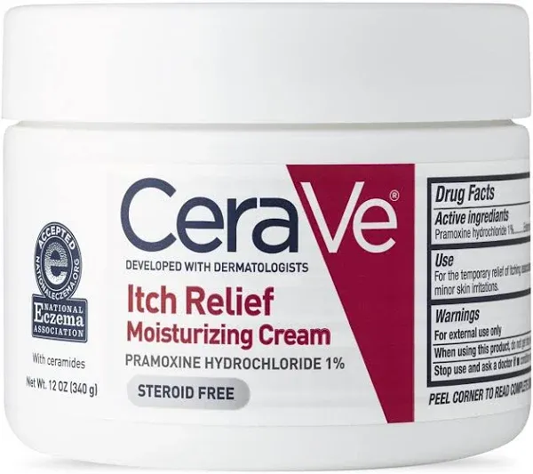 CeraVe Itch Relief Moisturizing Cream