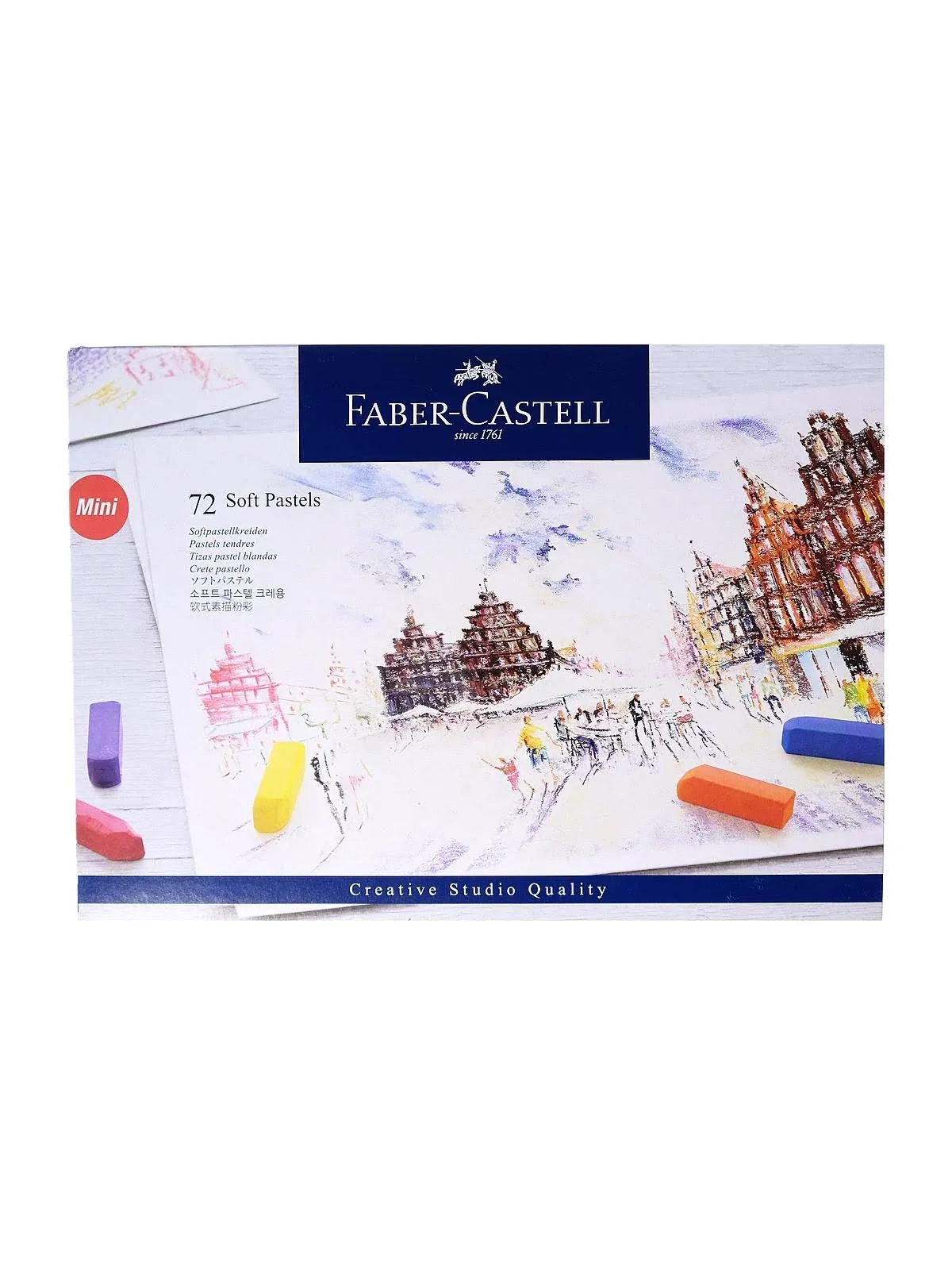 Faber-Castell Goldfaber Studio Soft Pastels (Set of 72)