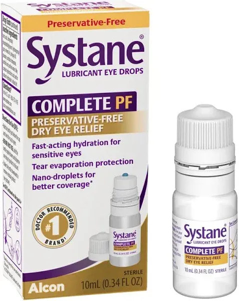 Systane Complete Preservative Free Eye Drop - 10 ML