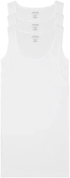 Calvin Klein Men's 3-Pack Cotton Tank