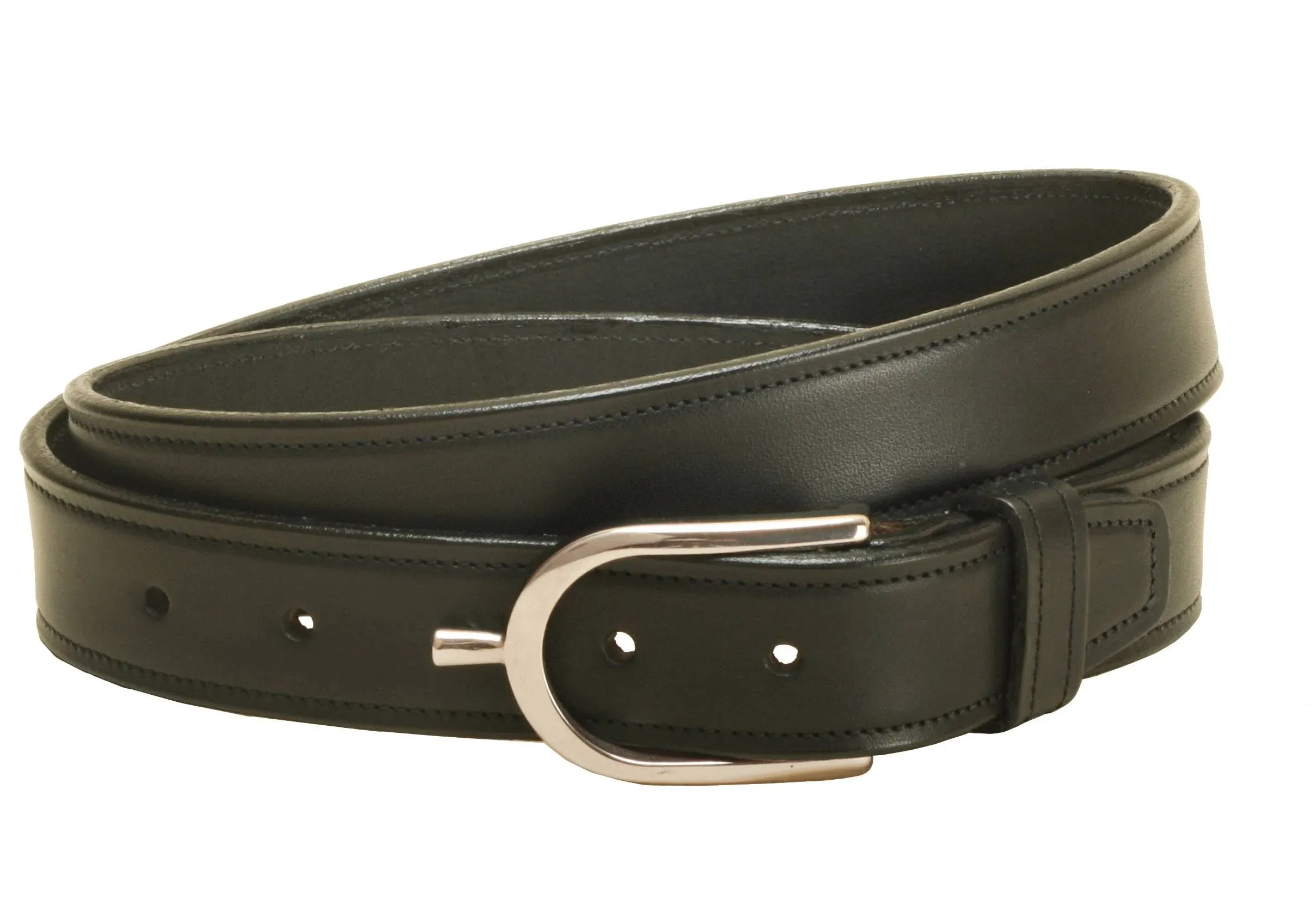 Tory Leather Leather Belt with English Spur Buckle