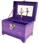 My Tiny Treasures Box Company Purple Ballerina Heart Music NEW IN BOX Beautiful!