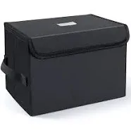 alavisxf XX Vinyl Record Storage Box for 7-Inch Records Crate Holds Up to 60 records,Pack of 1-11x 7.4x 7.4 inch LP Record Storage- Black