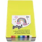 Pop! Foam Sheets Self Adhesive, 40 Pack - 6x9 Sticky Back Craft Foam Sheets in Assorted Colors - 2mm EVA Foam for Kids Crafts and Art Projects