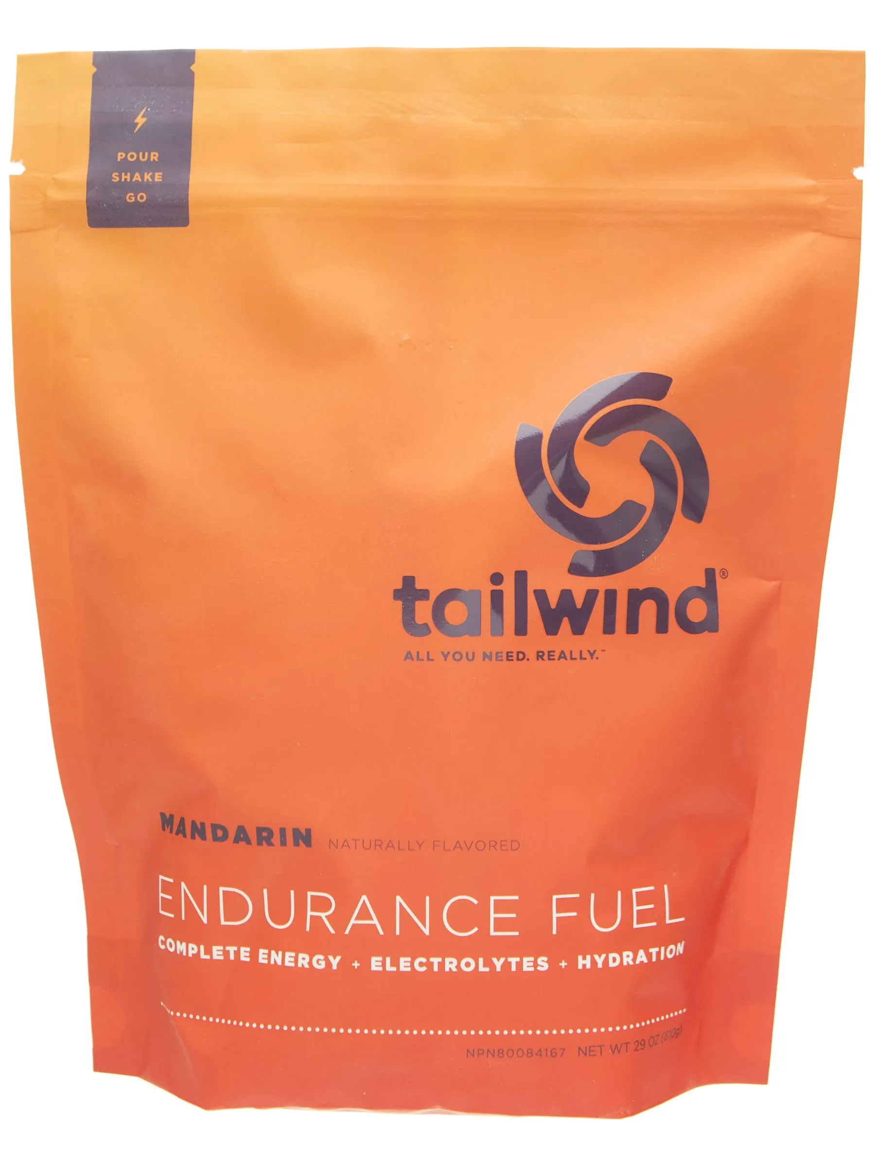 Tailwind Nutrition Endurance Fuel, Mandarin Orange - 29 oz pouch