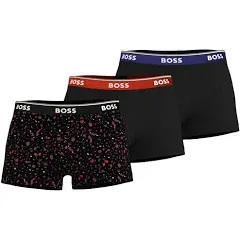 Hugo Boss
Men's 3-Pack Trunk with Design Underwear