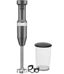 KitchenAid Variable Speed Corded Hand Blender ,Charcoal