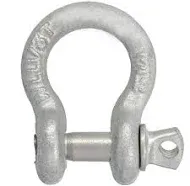 Galvanized Screw Pin Anchor Shackle